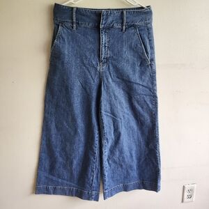 Joie Wide Leg Cropped Jeans, Sz.12